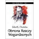  "Obrona rzeczy wzgardzonych" Gilbert K. Chesterton